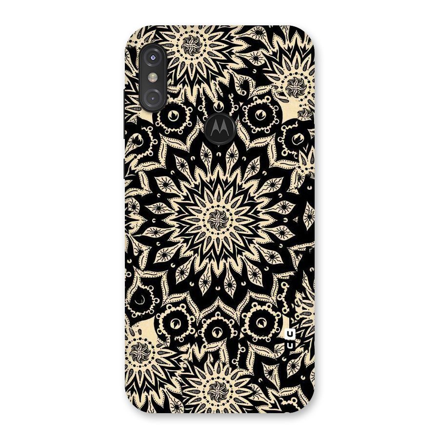 Golden Mandala Back Case for Motorola One Power