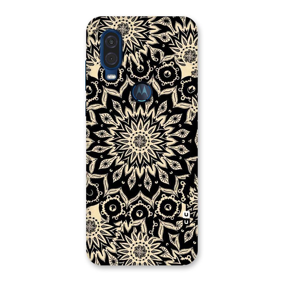 Golden Mandala Back Case for Motorola One Vision