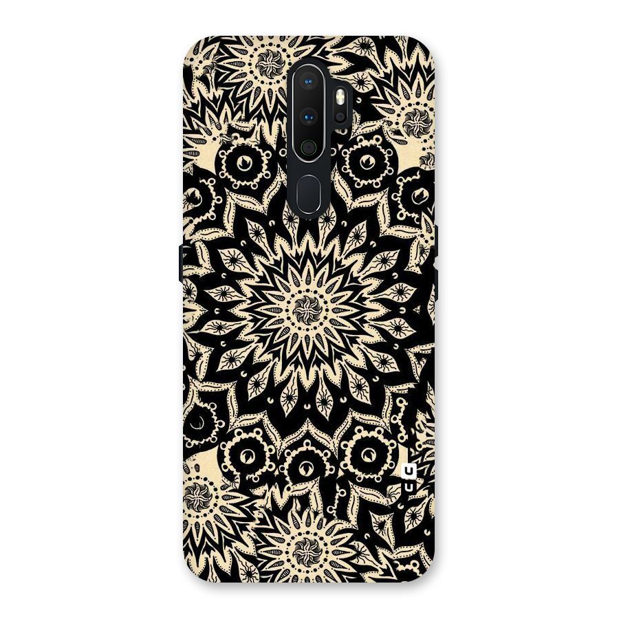 Golden Mandala Back Case for Oppo A5 (2020)