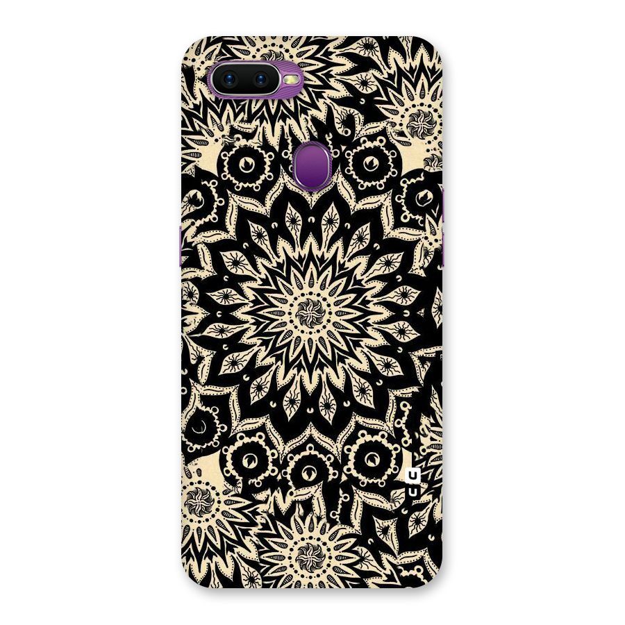 Golden Mandala Back Case for Oppo F9