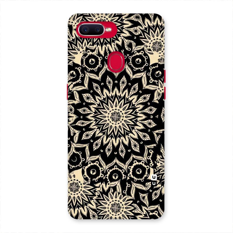 Golden Mandala Back Case for Oppo F9 Pro