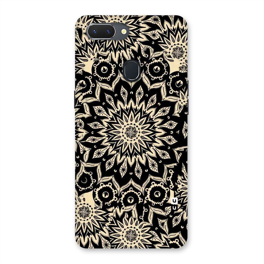 Golden Mandala Back Case for Oppo Realme 2