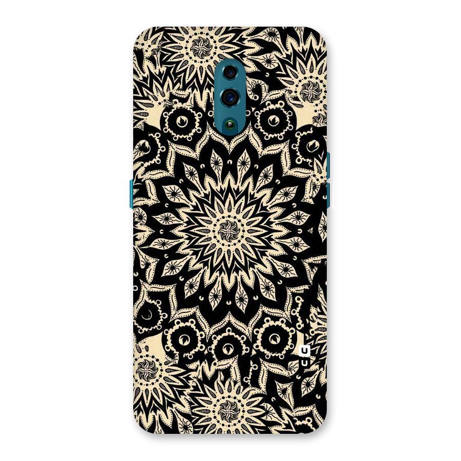 Golden Mandala Back Case for Oppo Reno