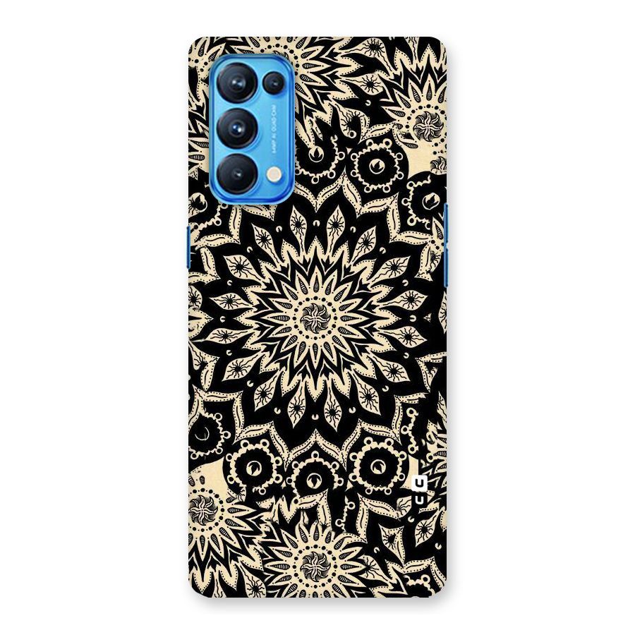 Golden Mandala Back Case for Oppo Reno5 Pro 5G