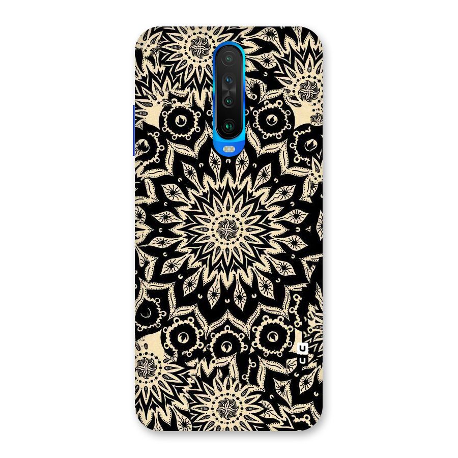 Golden Mandala Back Case for Poco X2