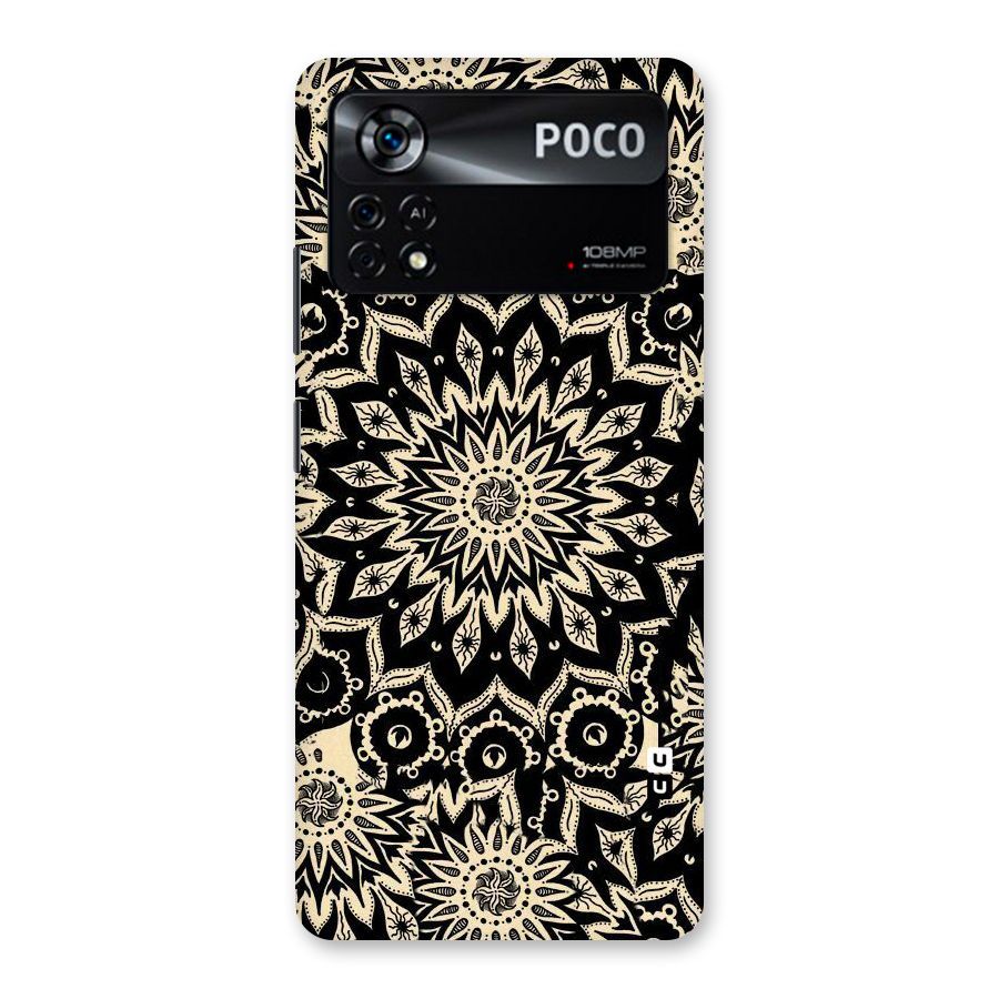 Golden Mandala Back Case for Poco X4 Pro 5G