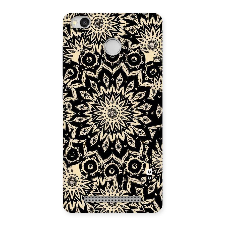 Golden Mandala Back Case for Redmi 3S Prime