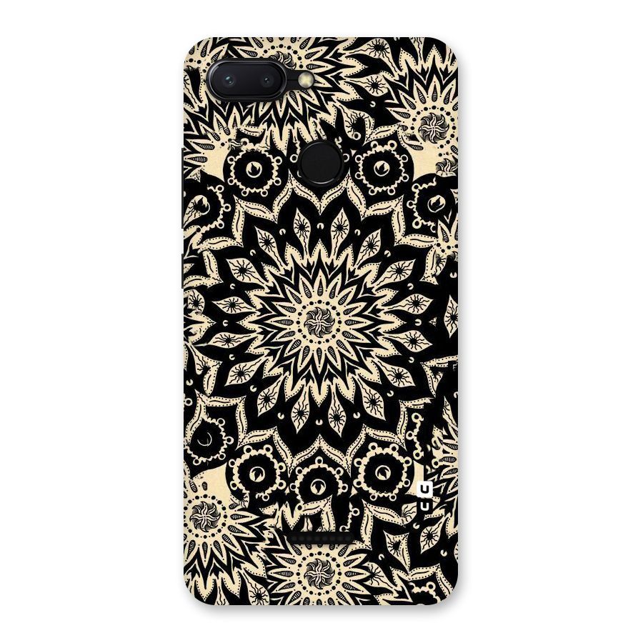 Golden Mandala Back Case for Redmi 6