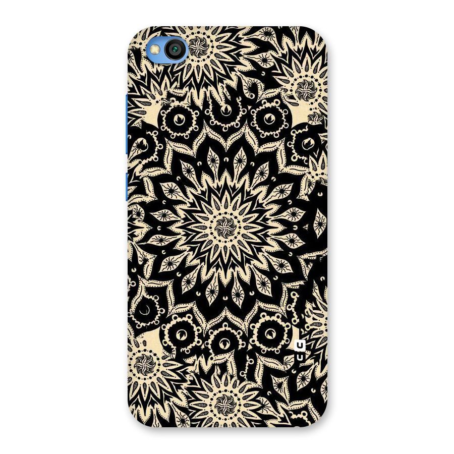 Golden Mandala Back Case for Redmi Go