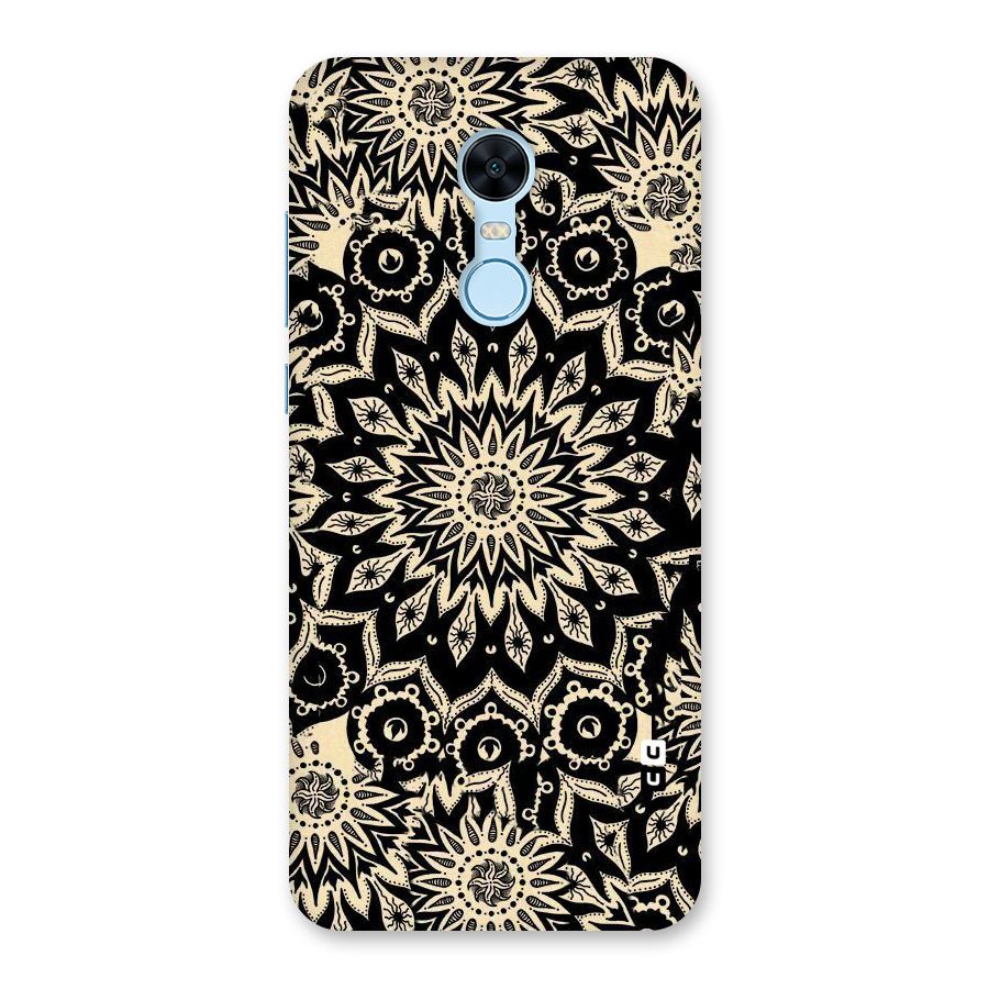 Golden Mandala Back Case for Redmi Note 5