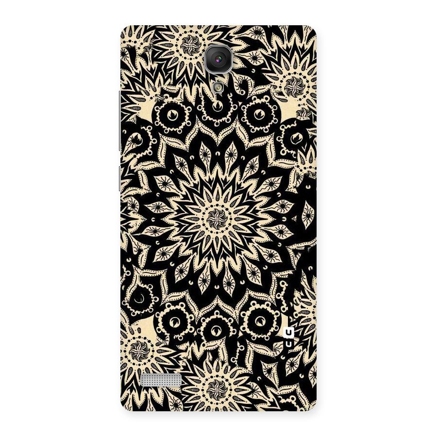 Golden Mandala Back Case for Redmi Note Prime