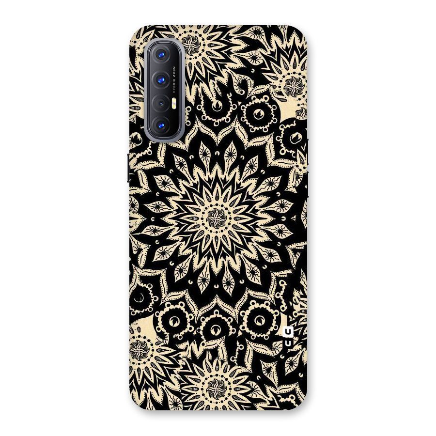 Golden Mandala Back Case for Reno3 Pro