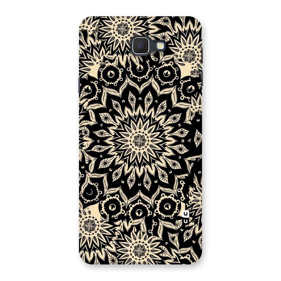 Golden Mandala Back Case for Samsung Galaxy J7 Prime