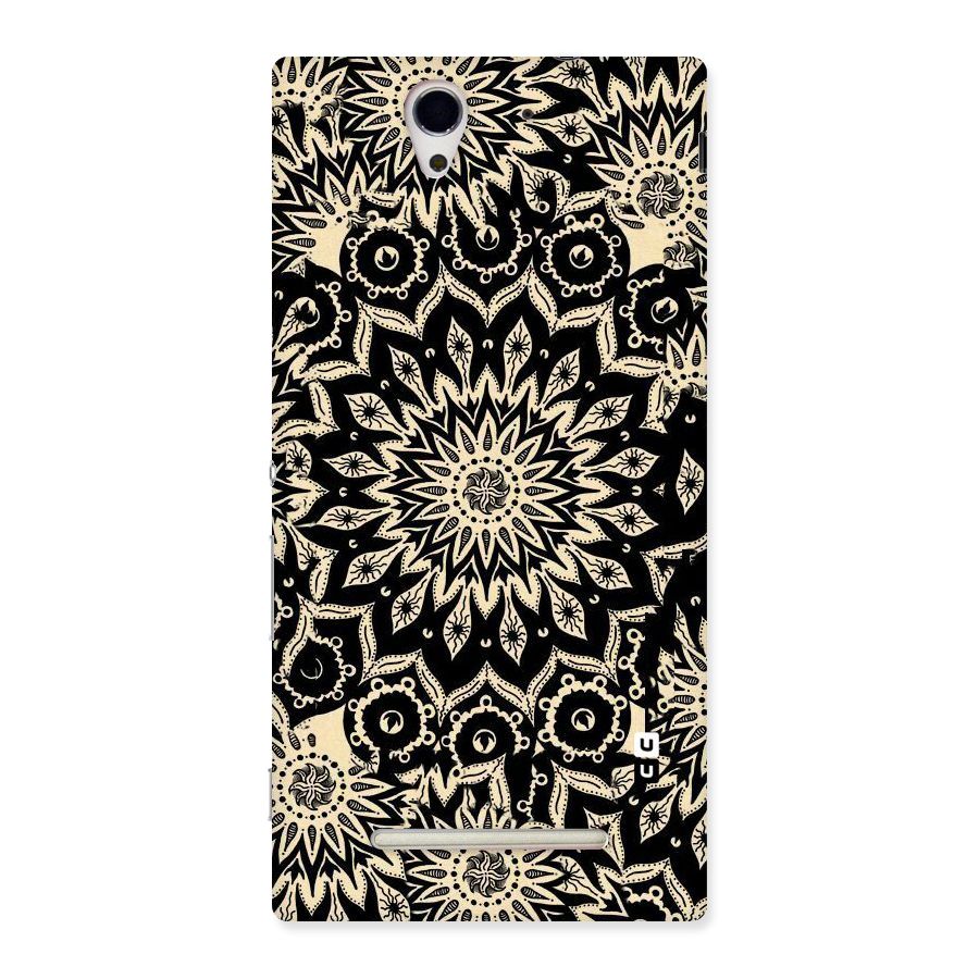 Golden Mandala Back Case for Sony Xperia C3