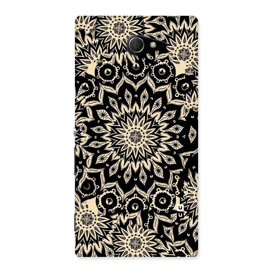 Golden Mandala Back Case for Sony Xperia M2
