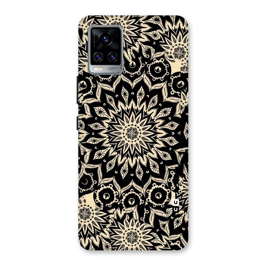 Golden Mandala Back Case for Vivo V20 Pro