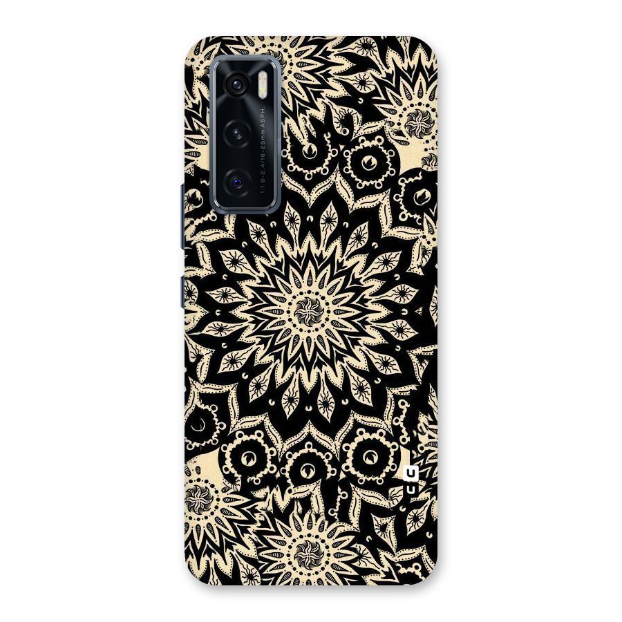 Golden Mandala Back Case for Vivo V20 SE