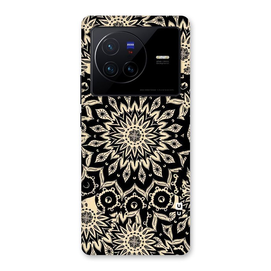 Golden Mandala Back Case for Vivo X80