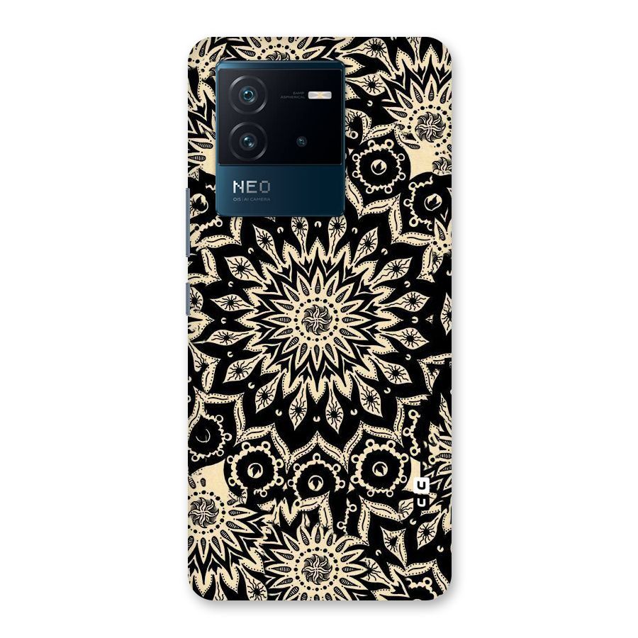 Golden Mandala Back Case for Vivo iQOO Neo 6 5G