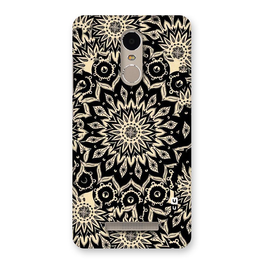 Golden Mandala Back Case for Xiaomi Redmi Note 3