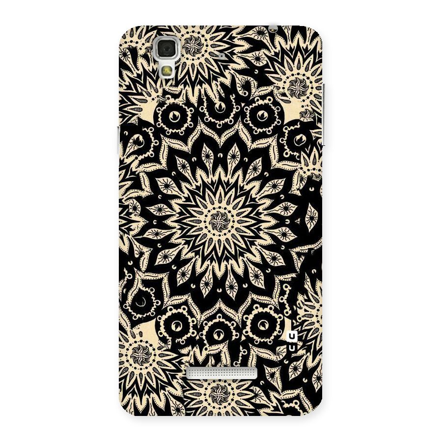 Golden Mandala Back Case for YU Yureka Plus