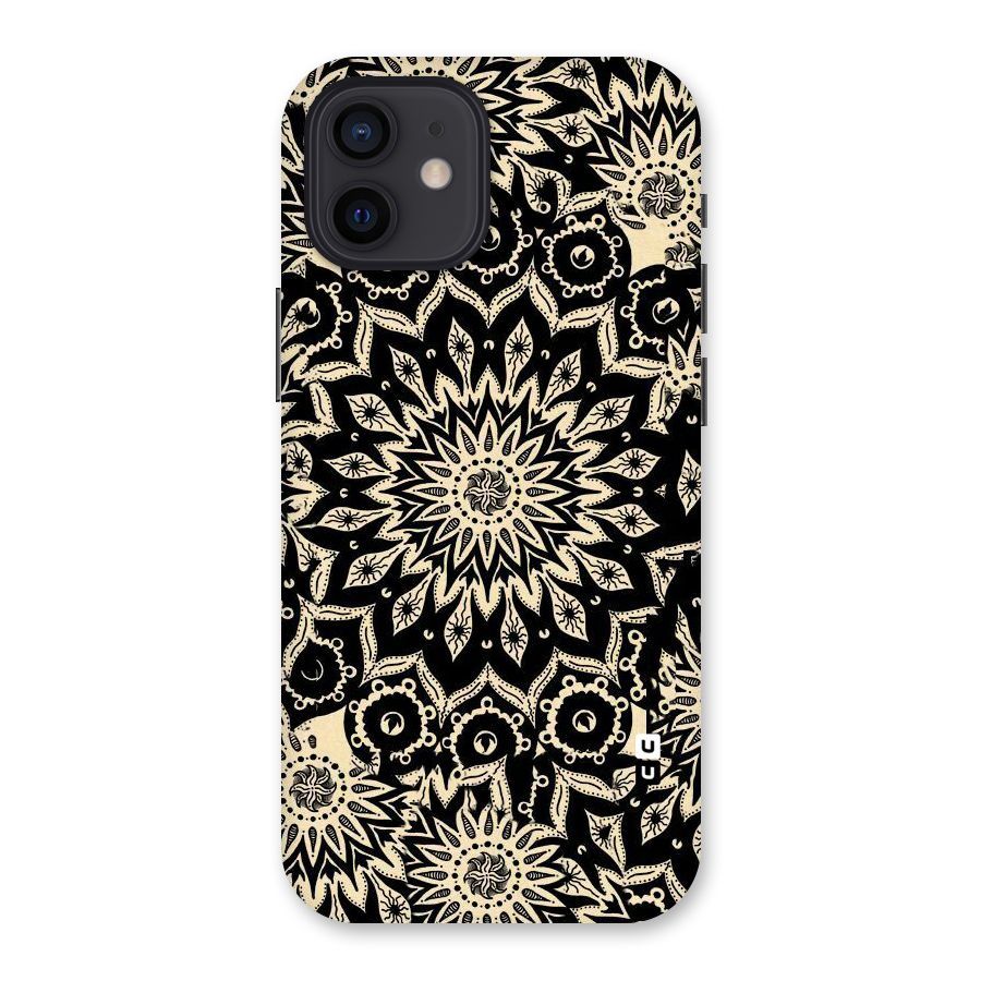 Golden Mandala Back Case for iPhone 12