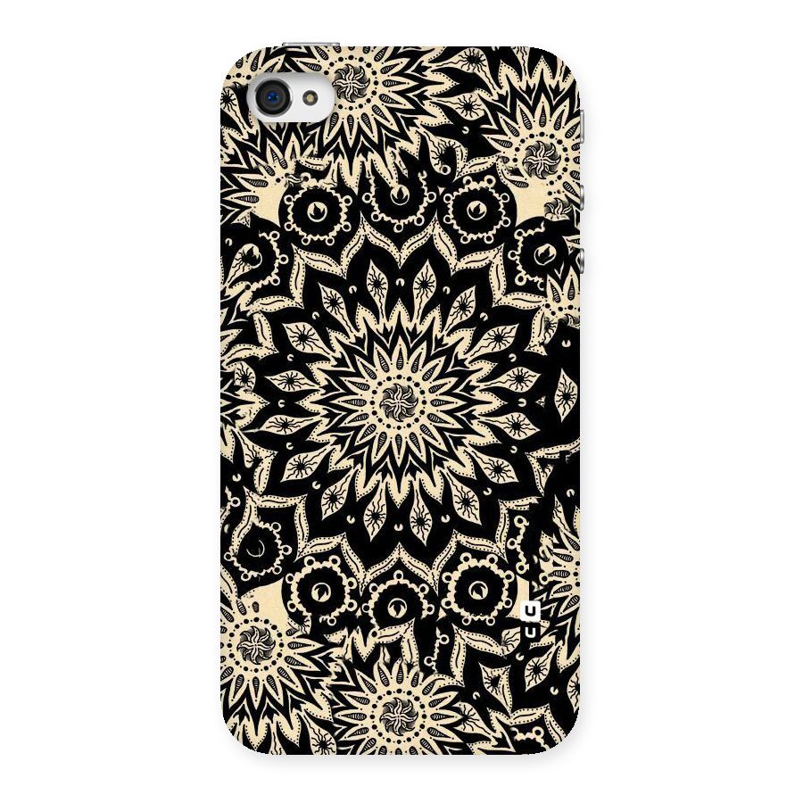 Golden Mandala Back Case for iPhone 4 4s