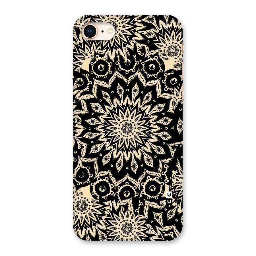 Golden Mandala Back Case for iPhone 8