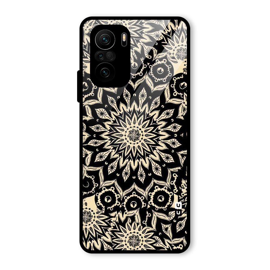 Golden Mandala Glass Back Case for Mi 11x