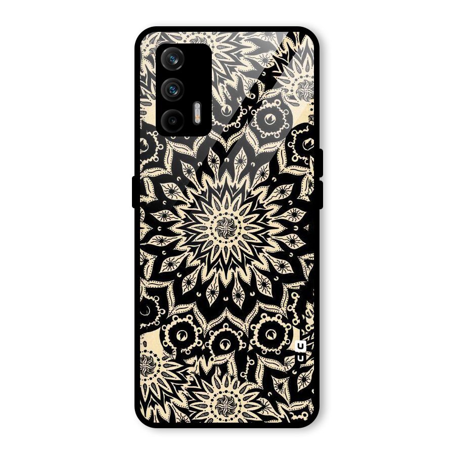 Golden Mandala Glass Back Case for Realme GT 5G