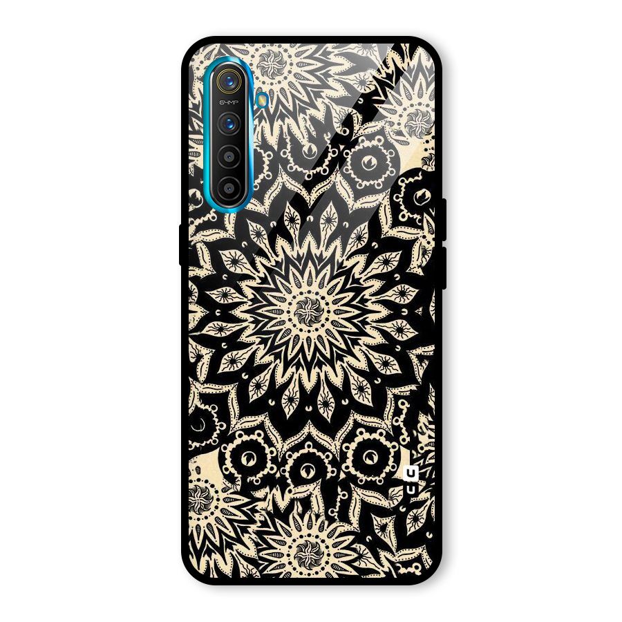 Golden Mandala Glass Back Case for Realme X2