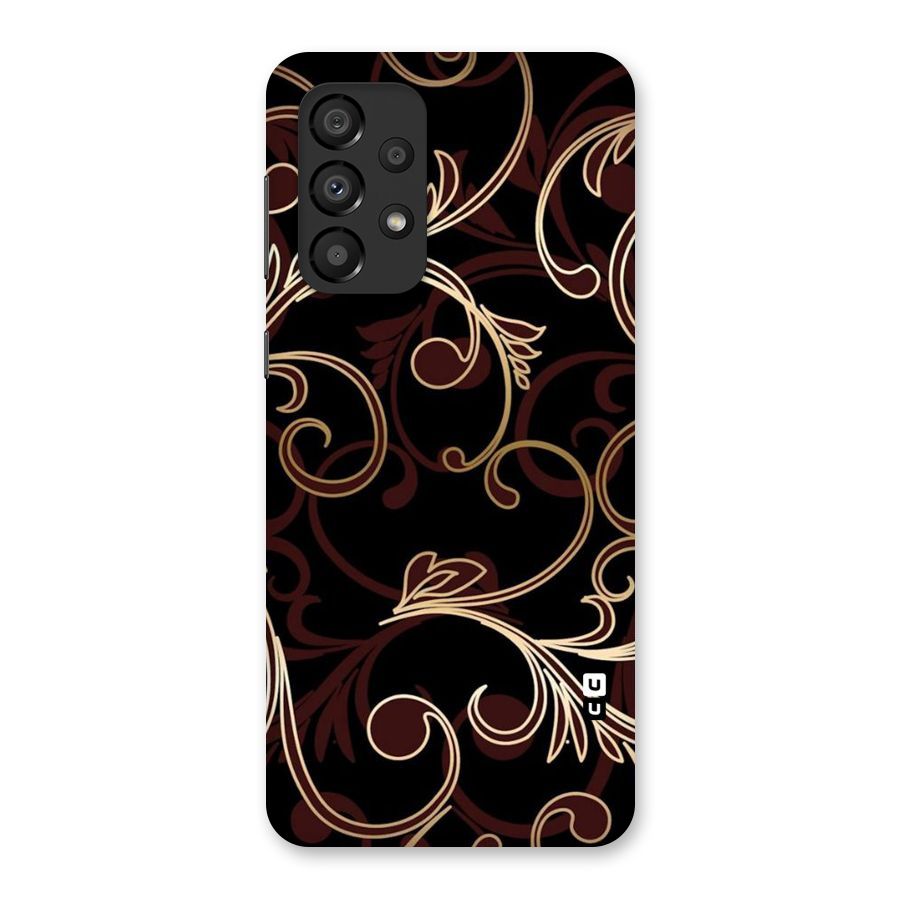 Golden Maroon Beauty Back Case for Galaxy A33 5G