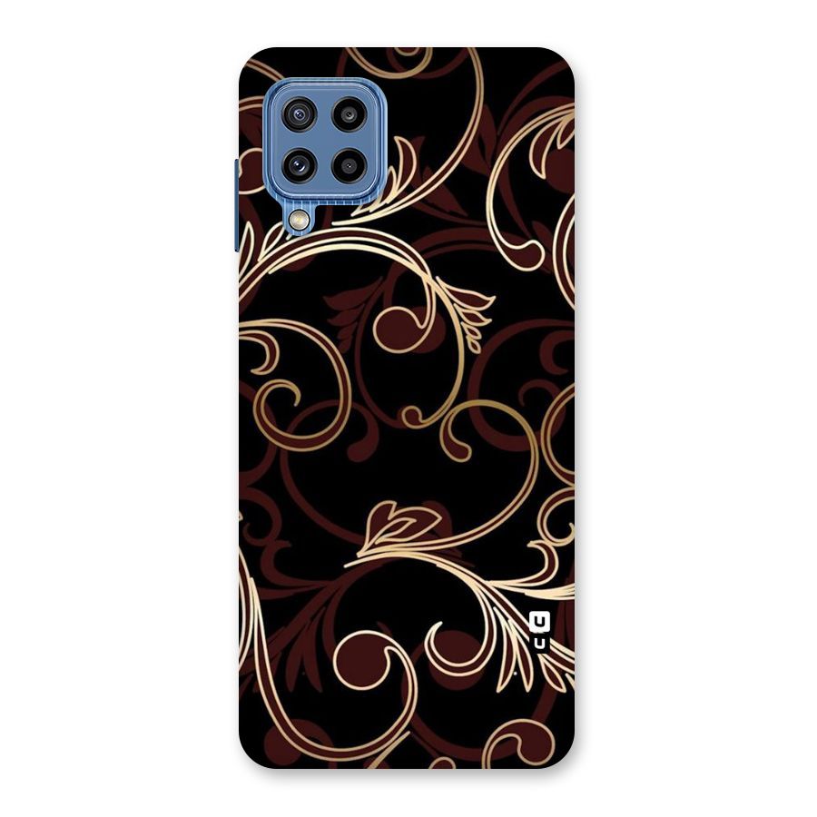 Golden Maroon Beauty Back Case for Galaxy M32