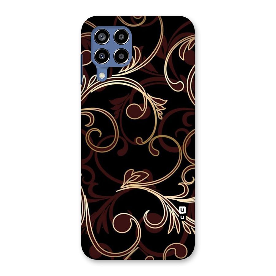 Golden Maroon Beauty Back Case for Galaxy M53 5G