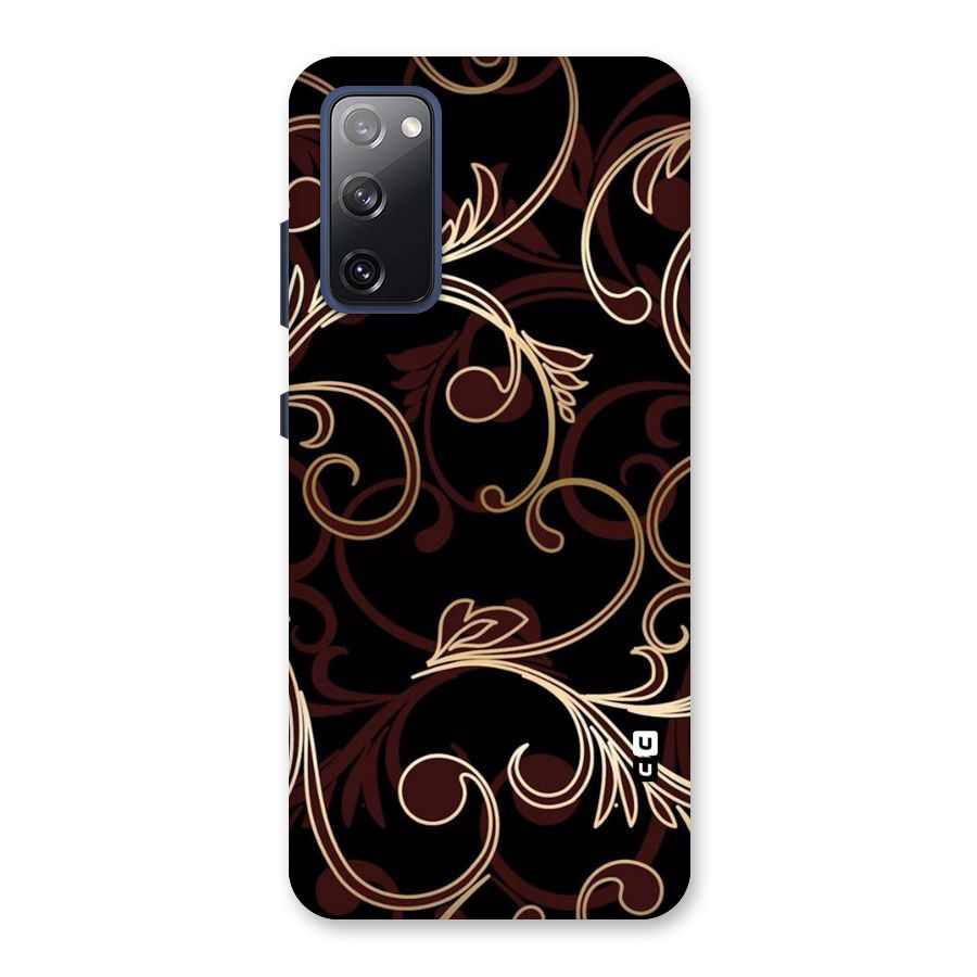 Golden Maroon Beauty Back Case for Galaxy S20 FE