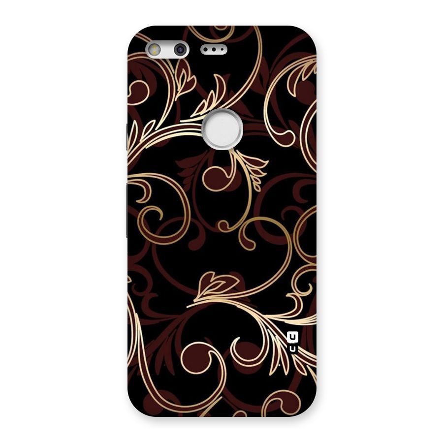 Golden Maroon Beauty Back Case for Google Pixel