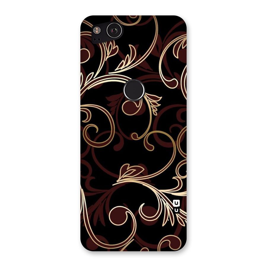 Golden Maroon Beauty Back Case for Google Pixel 2