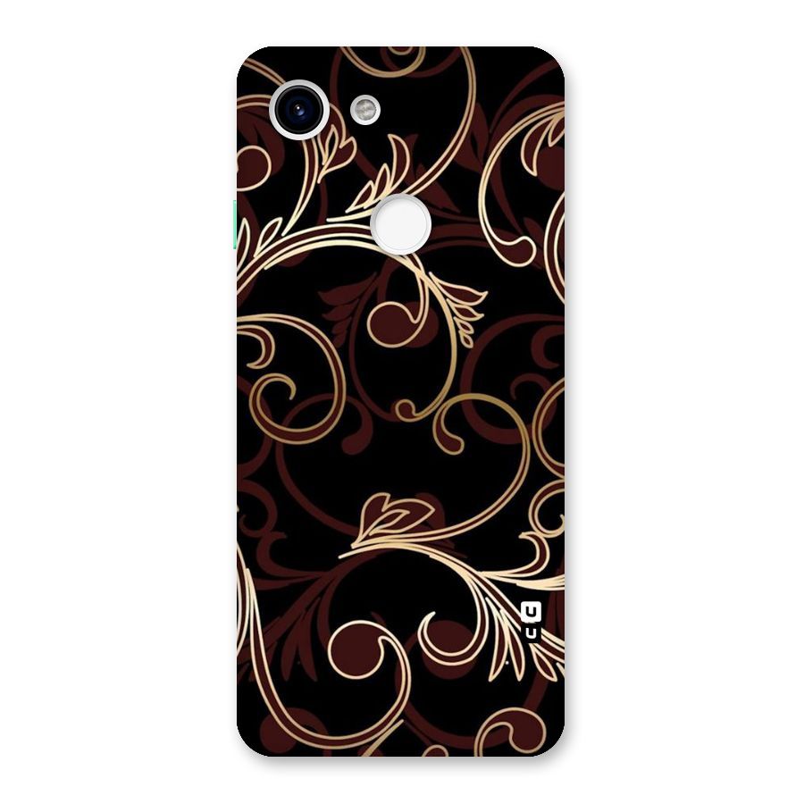 Golden Maroon Beauty Back Case for Google Pixel 3