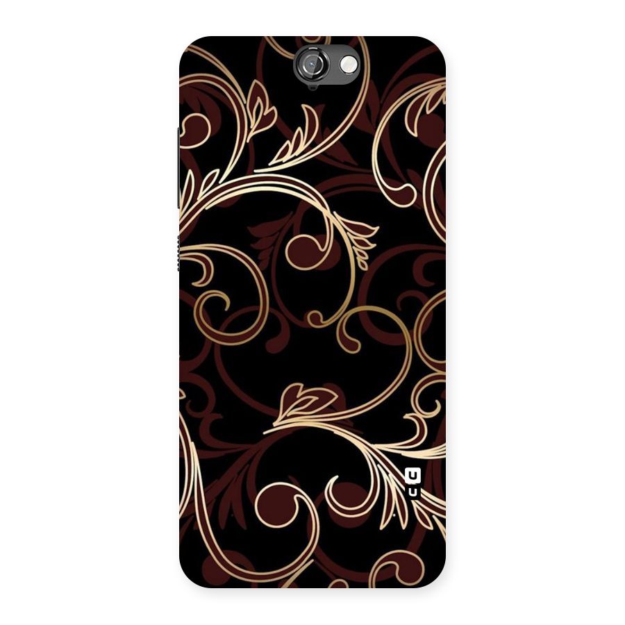 Golden Maroon Beauty Back Case for HTC One A9