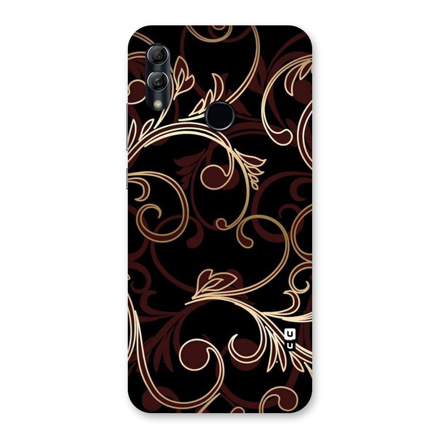 Golden Maroon Beauty Back Case for Honor 10 Lite