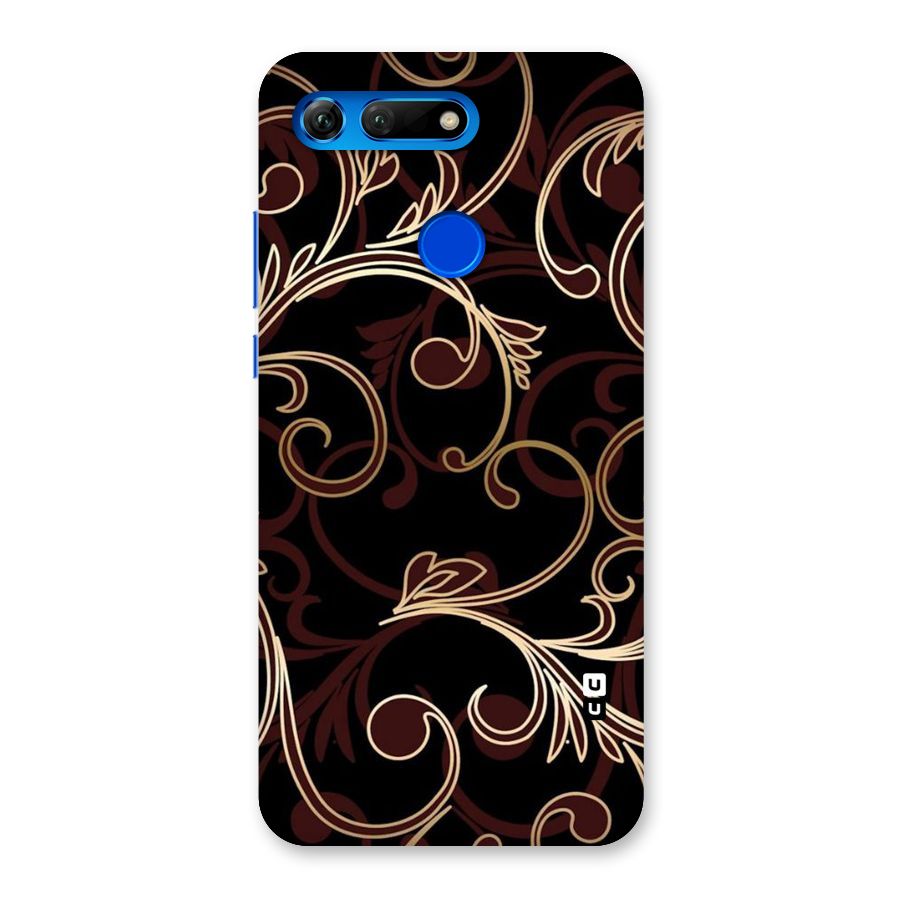 Golden Maroon Beauty Back Case for Honor View 20