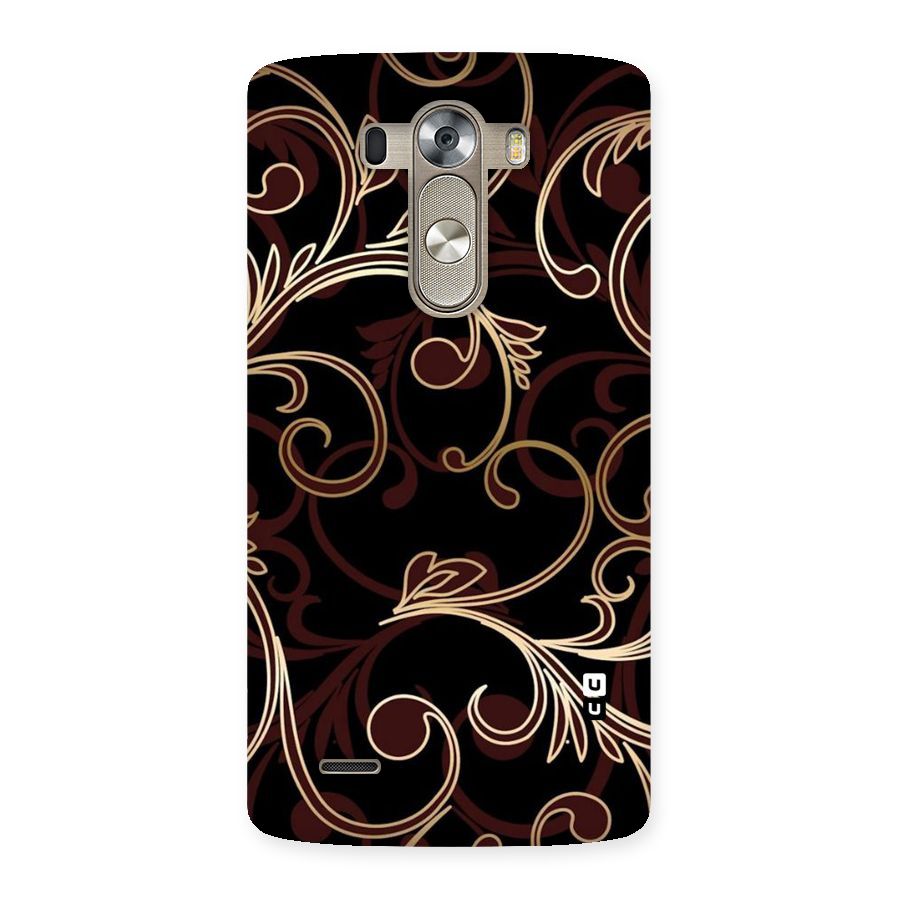 Golden Maroon Beauty Back Case for LG G3