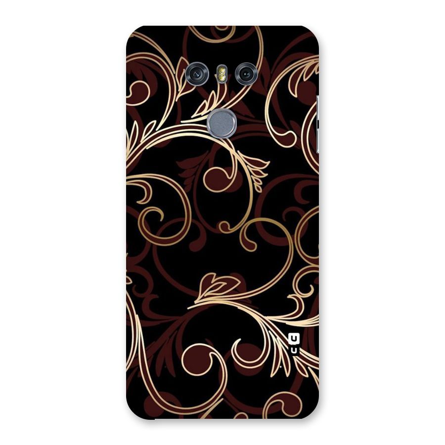 Golden Maroon Beauty Back Case for LG G6