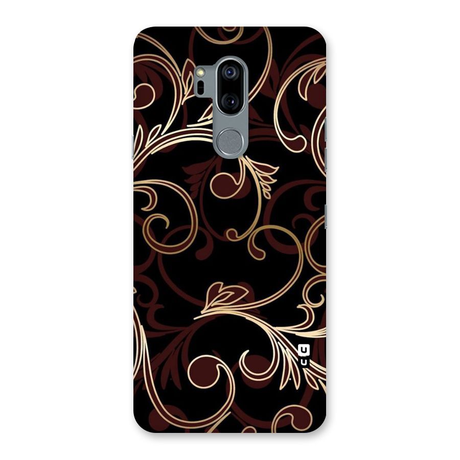 Golden Maroon Beauty Back Case for LG G7