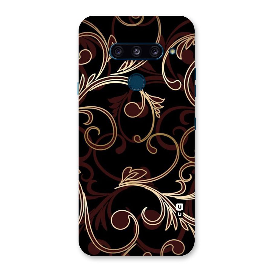 Golden Maroon Beauty Back Case for LG  V40 ThinQ