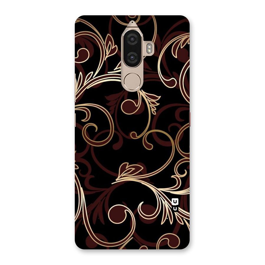 Golden Maroon Beauty Back Case for Lenovo K8 Note
