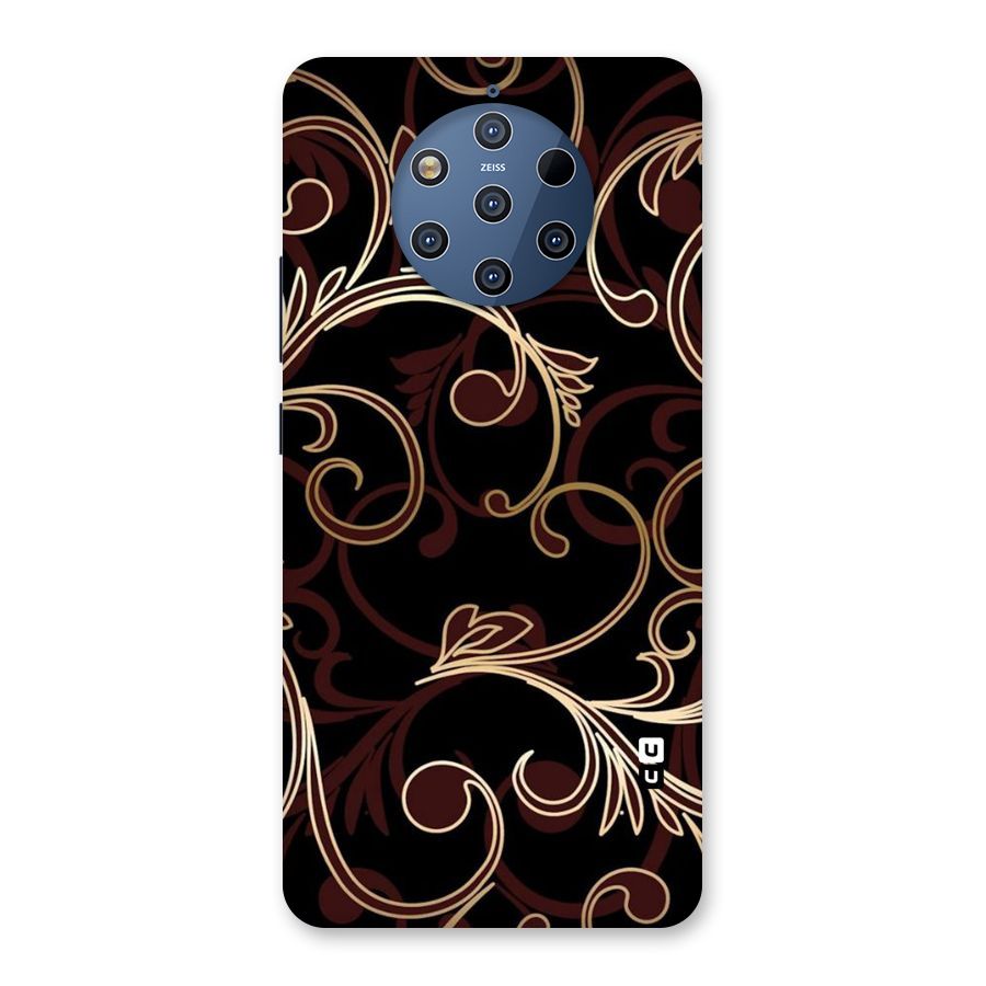 Golden Maroon Beauty Back Case for Nokia 9 PureView