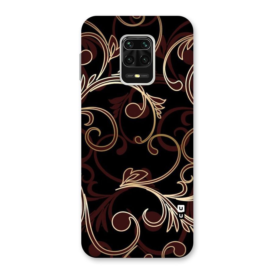 Golden Maroon Beauty Back Case for Poco M2 Pro