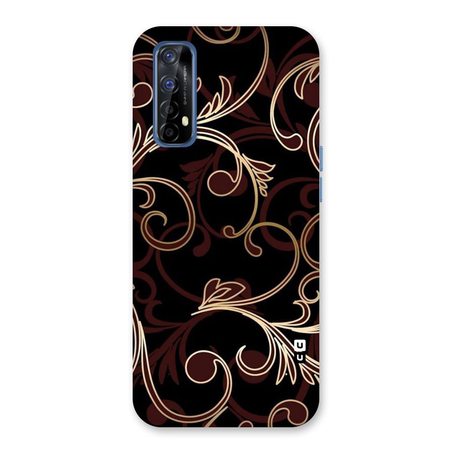 Golden Maroon Beauty Back Case for Realme Narzo 20 Pro