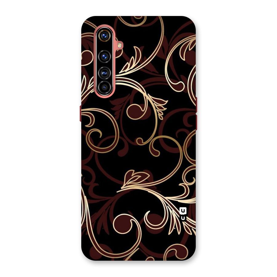 Golden Maroon Beauty Back Case for Realme X50 Pro